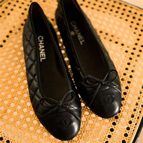 vintage chanel ballerinas|Chanel ballerina sale.